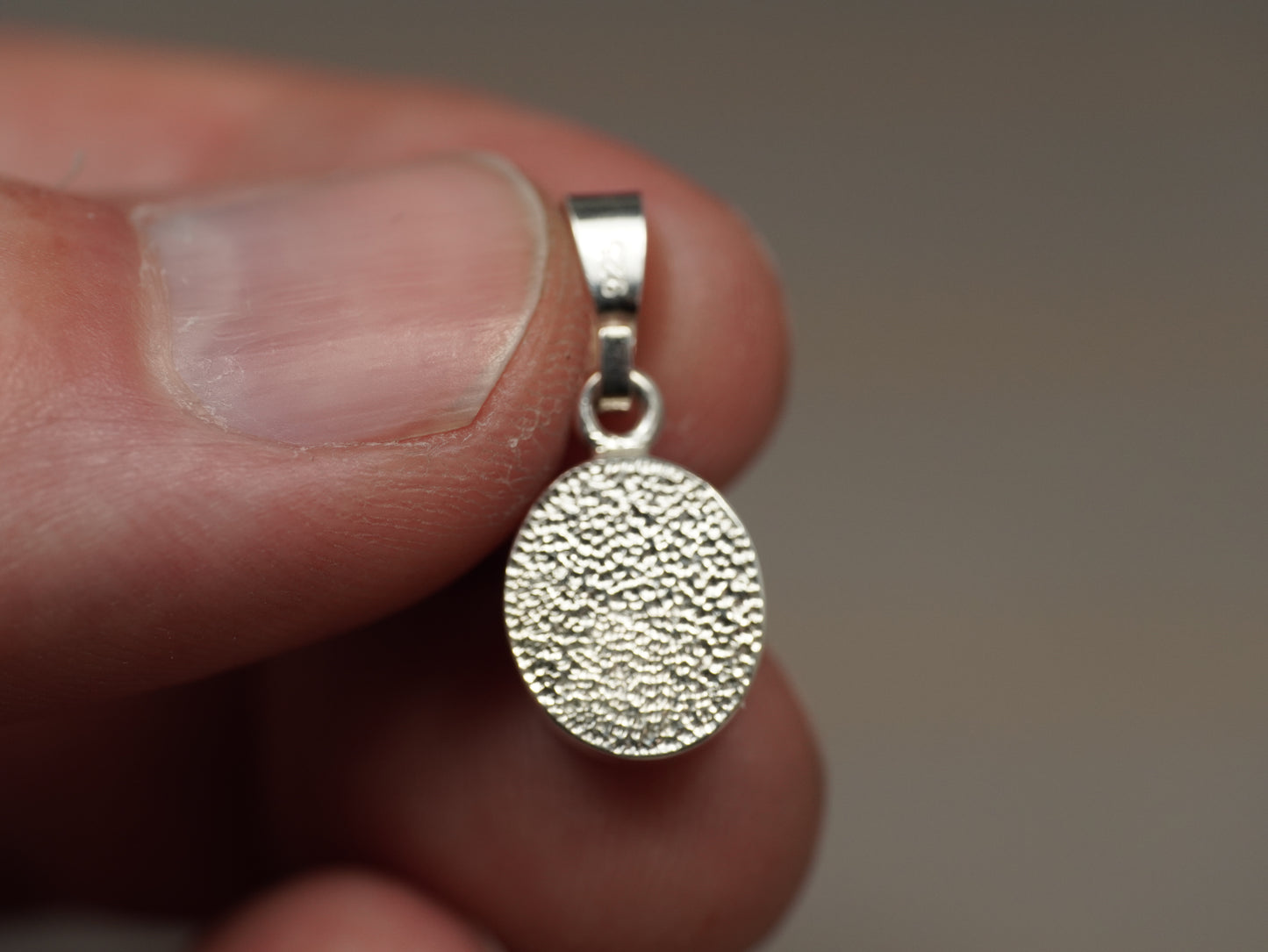 Dark Opal pendant silver CLM718