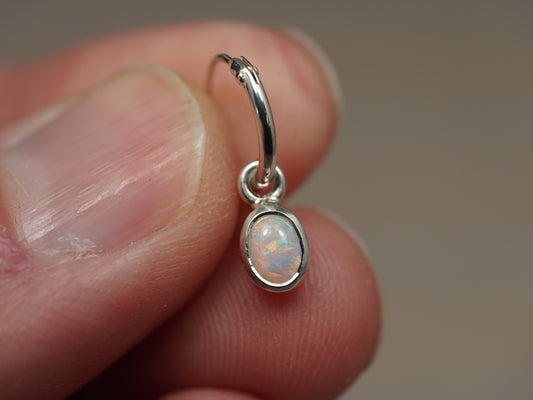 Crystal Opal earring silver OHZ9